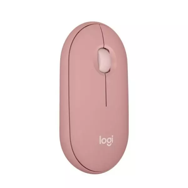 Souris - Sans fil - Logitech - Pebble Mouse 2 M350s - Rose