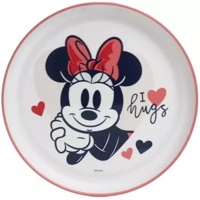 COFFRET REPAS 3 PIECES GOBELET / BOL / ASSIETTE MINNIE - Set 3pcs Non-