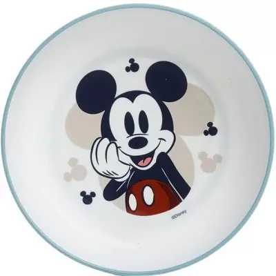 COFFRET REPAS 3 PIECES GOBELET / BOL / ASSIETTE MICKEY - Set 3pcs Non-