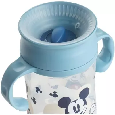 TASSE D'APPRENTISSAGE 360 DEGRES - 360 training cup with lid MICKEY