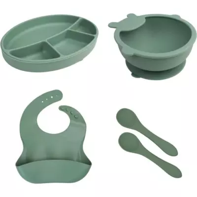 PACK REPAS SILICONE - VERT CACTUS