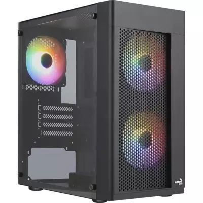 Boîtier PC - AEROCOOL - Hexform G v2 (Noir) - Mini tour - Format Micr