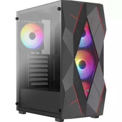 Boîtier PC - AEROCOOL - Volcan G v1 (Noir) - Moyen tour - Format ATX