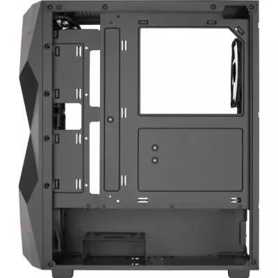 Boîtier PC - AEROCOOL - Volcan G v1 (Noir) - Moyen tour - Format ATX