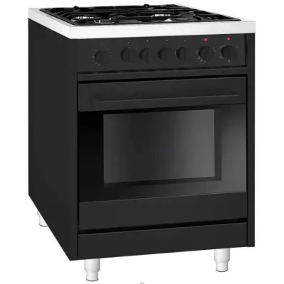 Cuisiniere gaz - AMICA - ACMP2005N - 4 feux - 85,5-90 x 60 x 60 cm - N