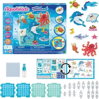 Coffret création - AQUABEADS 35046 - La vie aquatique