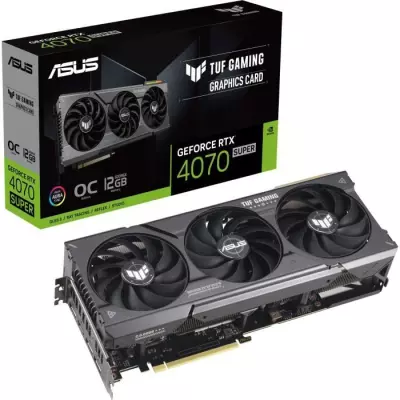 Carte Graphique ASUS TUF-RTX4070 SUPER-O12G-GAMING - GDDR6X - 7680 x 4