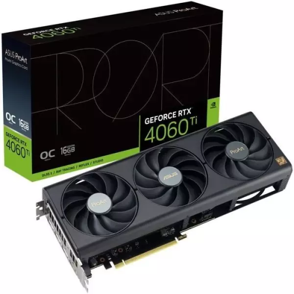 ASUS - Carte Graphique - ProArt GeForce RTX™ 4060 Ti OC edition 16GB GDDR6