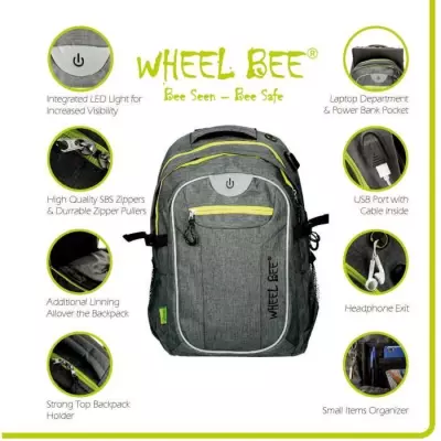 Sac a dos - SCHILDKRÖT - Sac Wheel Bee BACKPACK Revolution