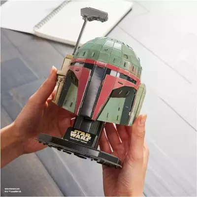 SPIN MASTER CASQUE BOBA FETT Star Wars 4D Build