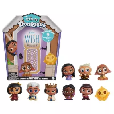 Figurines a collectionner - DISNEY - Coffret Collector Wish - 9 figuri