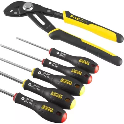 Jeu de 6 Outils - - STANLEY FATMAX - FMHT0-62639 - Pince Multiprise a