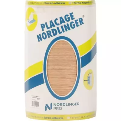 Placage - NORDLINGER PRO - 0.25 m x 2.50 m - Pré-encollé - FSC MIXTE