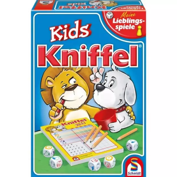 Jeu de société Kniffel Kids - SCHMIDT SPIELE - Dés amusants - 15 min - Intérieur - Mixte