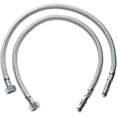 Flexible alimentation annelé - GROHE - 45484000 - Métal - 5 ans de g