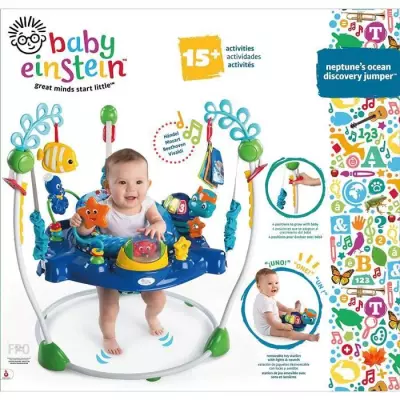 BABY EINSTEIN Aire d'Eveil a Rebonds - Monde sous marin, Jouets intera