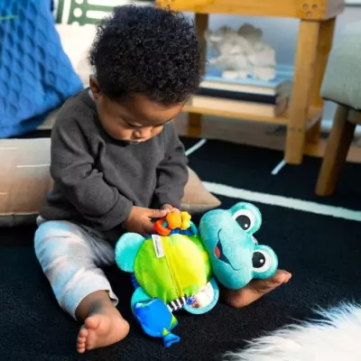 BABY EINSTEIN Ocean Explorers Neptune's Sensory Sidekick jouet en pelu