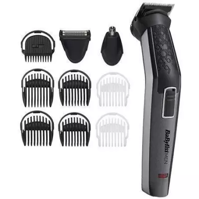 Tondeuse multifonction Babyliss MEN MT727E - 10 en 1 - lames en carbon