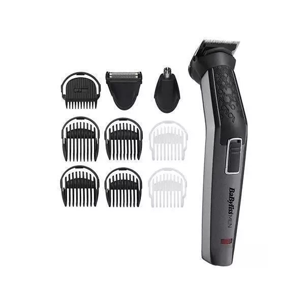 Tondeuse multifonction Babyliss MEN MT727E - 10 en 1 - lames en carbone-titane - autonomie 60 min