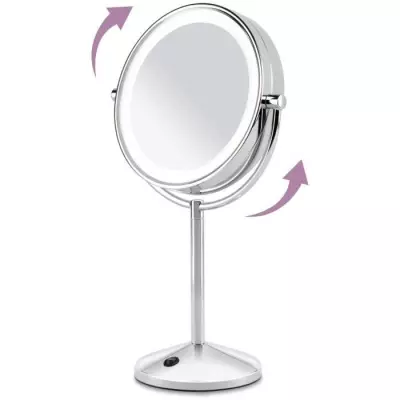 Miroir Lumineux Grossissant x10 - BaByliss Paris - 9436E - Double Face