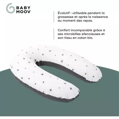 doomoo Coussin de Maternité et Coussin d'Allaitement Buddy, Ultra Con