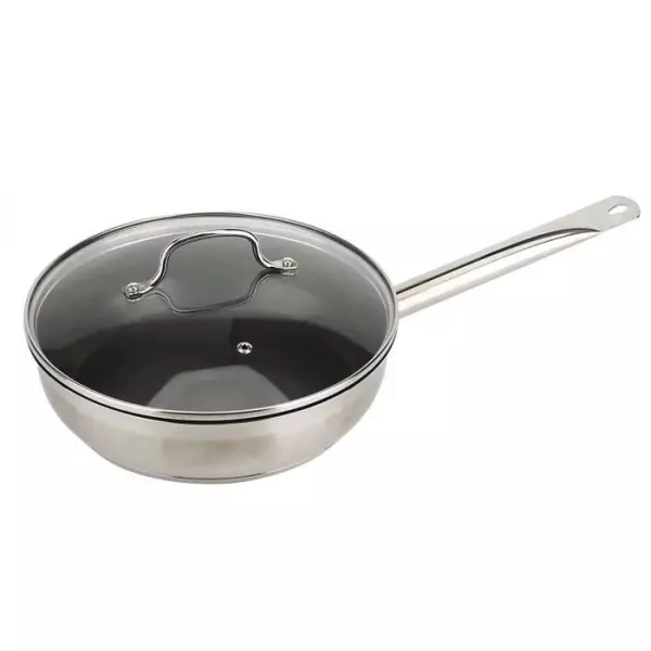 Sauteuse revetue 24 cm avec couvercle GASTRONOMIE