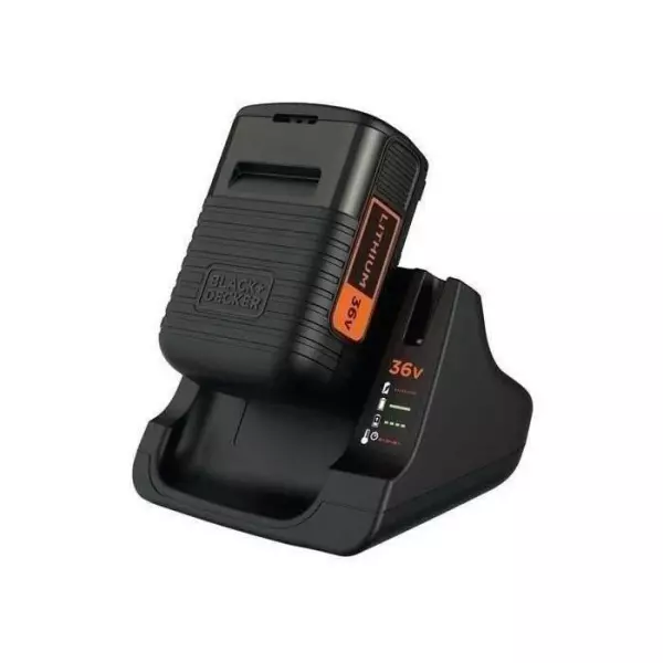 Kit Batterie BLACK & DECKER 36V + Chargeur BDC2A36 - Li-ion 2,0 Ah - Motorisé