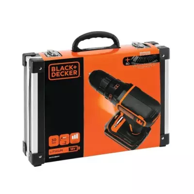 BLACK+DECKER Perceuse Visseuse Sans Fil 18 V Li-Ion avec Chargeur BDCD