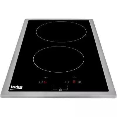 Table de cuisson BEKO HDMC32400TX - 2 foyers induction - Commandes tac