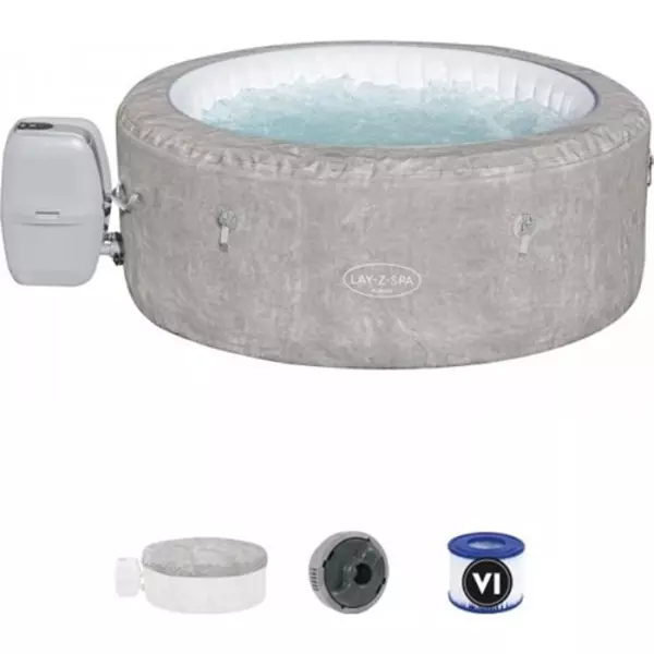 Spa gonflable - BESTWAY - Lay-Z-Spa Zurich - 120 Airjet - 180 x 66 cm - 4 places