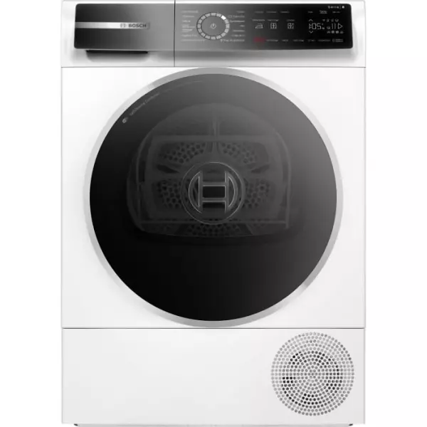 Seche-linge pompe a chaleur BOSCH WQB246C0FR SER8 - 9 kg - Induction - L60cm - Classe A+++ - Blanc