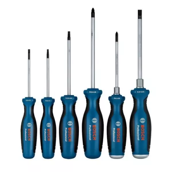 Bosch Professional - Set de 6 tournevis