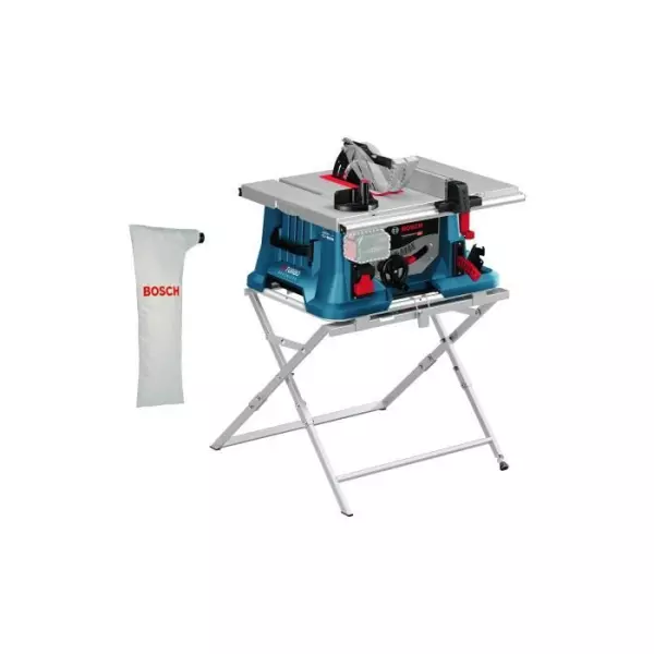 Scie sur table Bosch Professional GTS 18V-126 BITURBO+GTA 56 - Filaire - 216mm - 4500 tours/min