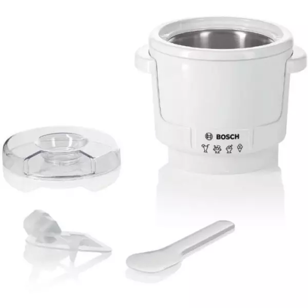 Accessoire sorbetiere - BOSCH - MUZ5EB2 - Réfrigérant double paroi - 550 g de glace max - Pour MUM5