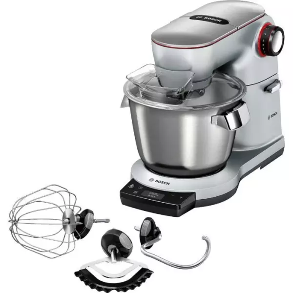 Robot pâtissier Série 8 MUM9AX5S00 - OptiMUM - 1600 W - Bol inox 5,5 litres - avec balance- Argent