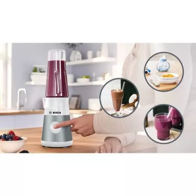 Mini Blender BOSCH VitaPower Serie 2 MMB2111T - Bol mixeur 0,8 L - 4 l