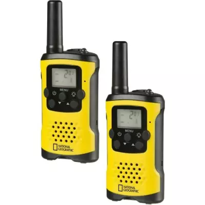 Walkie-Talkies enfant - National Geographic - Longue portée 6 km - Fo