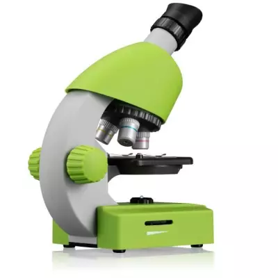 Microscope 40x-640x - BRESSER JUNIOR - Éclairage LED - kit d'expérim