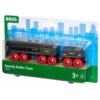 Train Grande Vitesse en bois BRIO - Ravensburger - Mixte des 3 ans