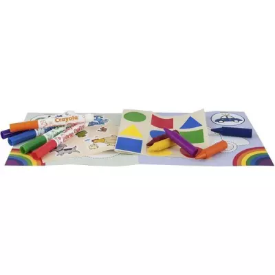 Crayola - Mini Kids - Mon premier coffret de coloriage et de gommettes