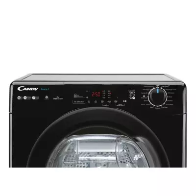 Seche-linge pompe a chaleur CANDY CSEH10A2DBEBX-47 Smart - 10 kg - Bac