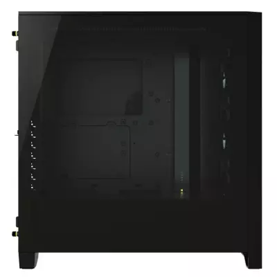 CORSAIR Boîtier PC iCUE 4000X RGB - Moyen Tour - Verre trempé - Noir