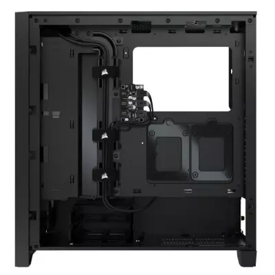 CORSAIR Boîtier PC iCUE 4000X RGB - Moyen Tour - Verre trempé - Noir