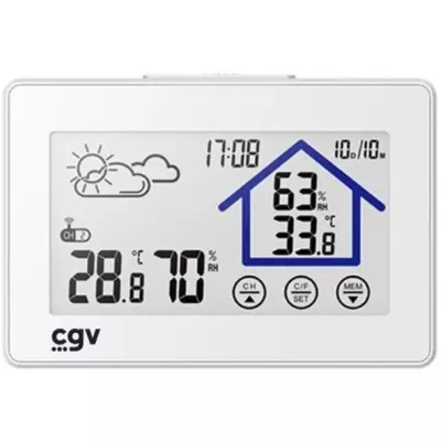 Station météo sans fil - CGV - MY METEO-1BM - Contrôle tactile - Ho