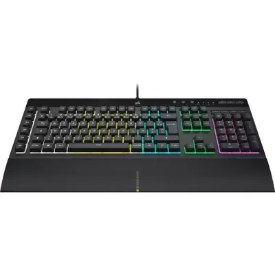 Clavier Corsair K55 RGB PRO Gamer RGB LED, noir