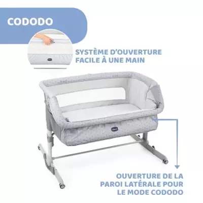 Berceau cododo Next2Me Dream Silver - CHICCO - A partir de 0 mois - Ha