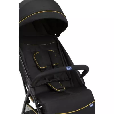 CHICCO Poussette Glee Unven - 4 roues - Noir