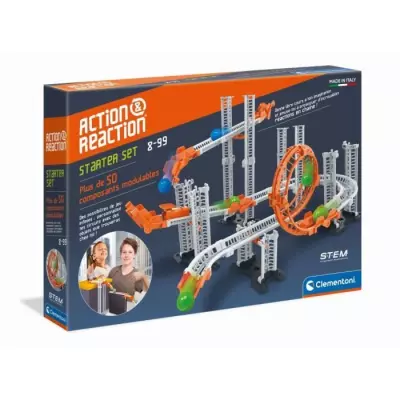 Clementoni - Action & Réaction - Coffret Starter set - Circuit bille