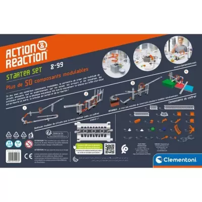 Clementoni - Action & Réaction - Coffret Starter set - Circuit bille