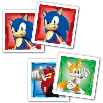 Clementoni - Edukit - Sonic - Coffret apprentissage 4 en 1 - 2 puzzles